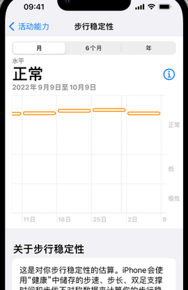 五原iPhone手机维修如何在iPhone开启'步行稳定性通知'